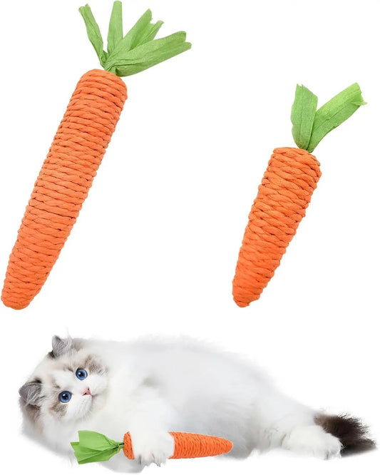 Chewrrrot™ – Self-Play Teething Toy for Cats